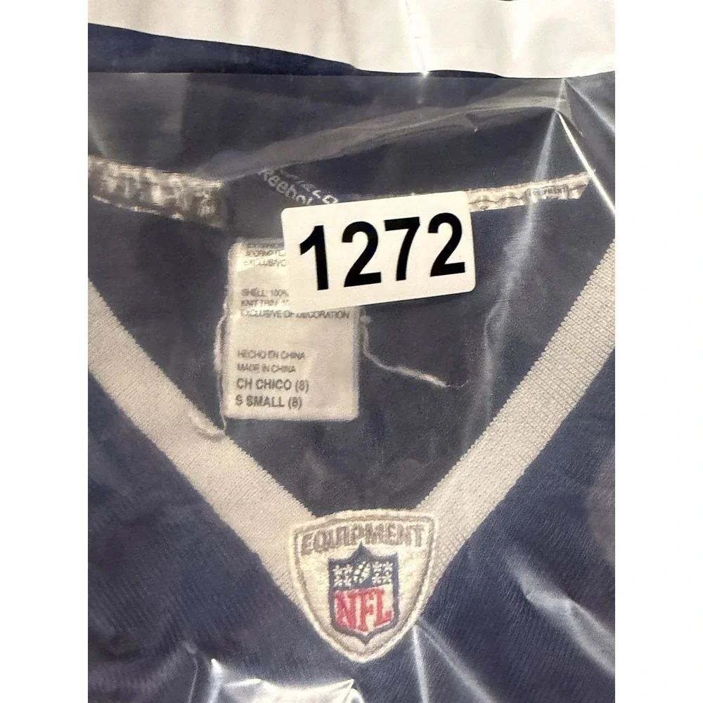 Reebok New England Patriots Tom Brady #12 Stitched Jersey Youth Small 2+ Length